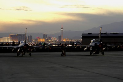 F16s at night